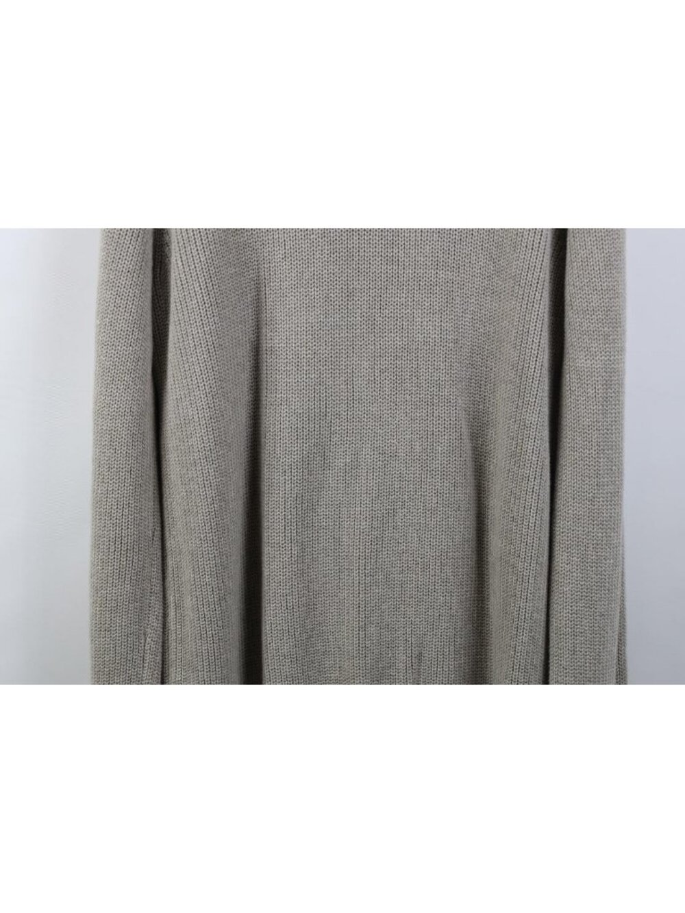 Vintage Eddie Bauer Mens XLT Blank Chunky Commando Ribbed Knit Henley Sweater - Picture 14 of 15